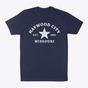 Haywood City Missouri Star Classic Dad T-Shirt