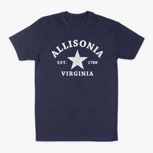 Allisonia Virginia Star Classic Dad T-Shirt