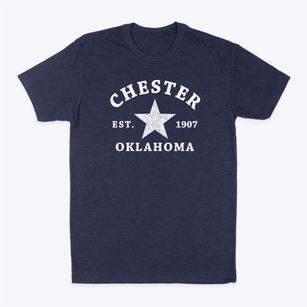 Chester Oklahoma Star Classic Dad T-Shirt