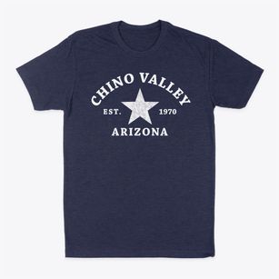 Chino Valley Arizona Star Classic Dad T-Shirt