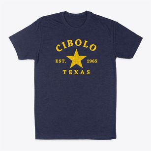 Cibolo Texas Star Classic Dad T-Shirt