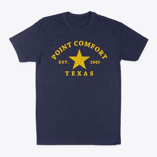 Point Comfort Texas Star Classic Dad T-Shirt