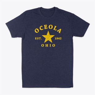 Oceola Ohio Star Classic Dad T-Shirt
