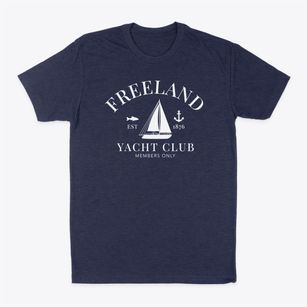 Freeland Pennsylvania Yacht Club Classic Dad T-Shirt