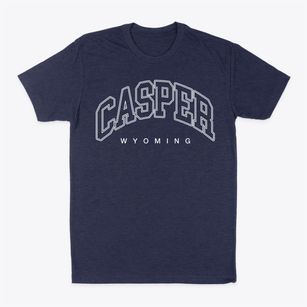 Casper Wyoming Inline Classic Dad T-Shirt