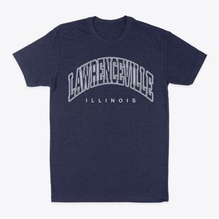 Lawrenceville Illinois Inline Classic Dad T-Shirt