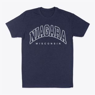 Niagara Wisconsin Inline Classic Dad T-Shirt