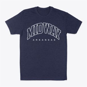 Midway Arkansas Inline Classic Dad T-Shirt