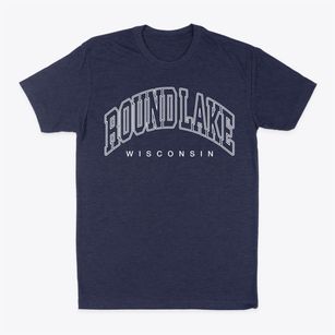 Round Lake Wisconsin Inline Classic Dad T-Shirt