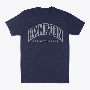 Hampton Pennsylvania Inline Classic Dad T-Shirt
