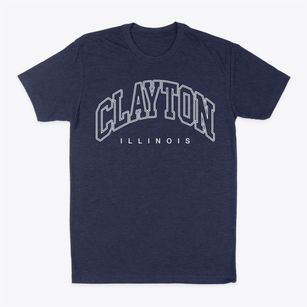 Clayton Illinois Inline Classic Dad T-Shirt