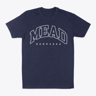 Mead Nebraska Inline Classic Dad T-Shirt