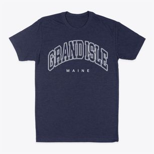 Grand Isle Maine Inline Classic Dad T-Shirt