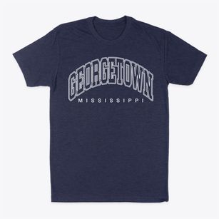 Georgetown Mississippi Inline Classic Dad T-Shirt
