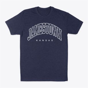 Jamestown Kansas Inline Classic Dad T-Shirt