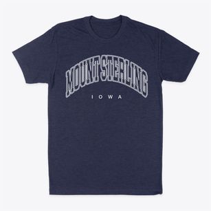 Mount Sterling Iowa Inline Classic Dad T-Shirt