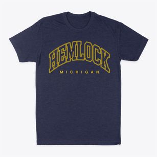 Hemlock Michigan Inline Classic Dad T-Shirt