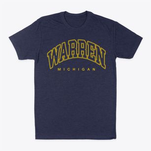 Warren Michigan Inline Classic Dad T-Shirt
