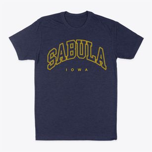 Sabula Iowa Inline Classic Dad T-Shirt