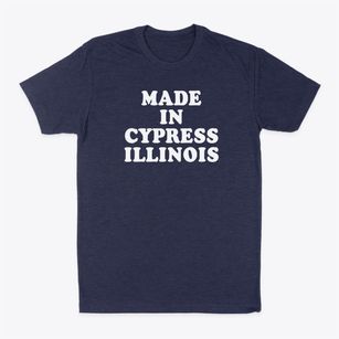 Cypress Illinois Classic 70s Classic Dad T-Shirt
