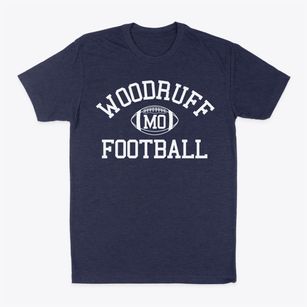Woodruff Missouri Football Classic Dad T-Shirt