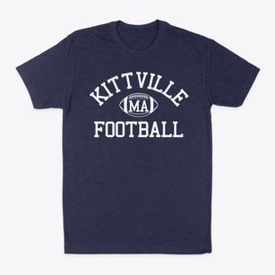 Kittville Massachusetts Football Classic Dad T-Shirt