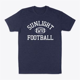 Sunlight West Virginia Football Classic Dad T-Shirt