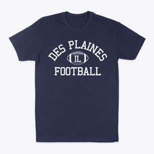 Des Plaines Illinois Football Classic Dad T-Shirt