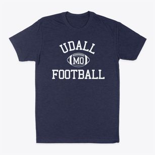 Udall Missouri Football Classic Dad T-Shirt