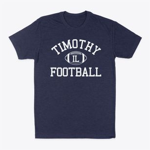 Timothy Illinois Football Classic Dad T-Shirt