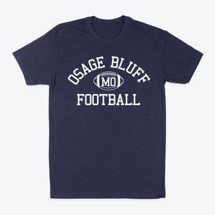 Osage Bluff Missouri Football Classic Dad T-Shirt