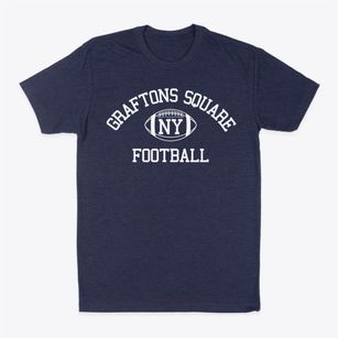 Graftons Square New York Football Classic Dad T-Shirt