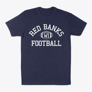 Red Banks Wisconsin Football Classic Dad T-Shirt