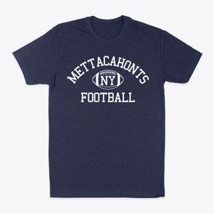 Mettacahonts New York Football Classic Dad T-Shirt