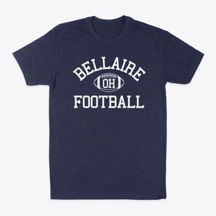 Bellaire Ohio Football Classic Dad T-Shirt