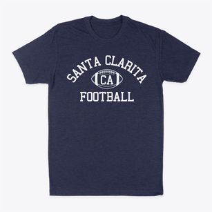 Santa Clarita California Football Classic Dad T-Shirt
