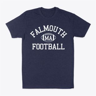 Falmouth Massachusetts Football Classic Dad T-Shirt