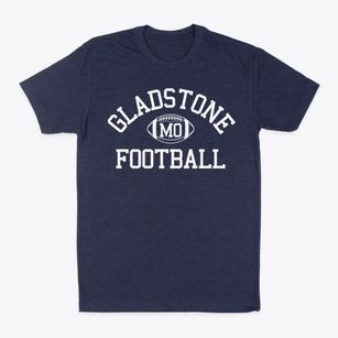 Gladstone Missouri Football Classic Dad T-Shirt