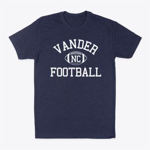Vander North Carolina Football Classic Dad T-Shirt