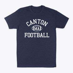 Canton Massachusetts Football Classic Dad T-Shirt