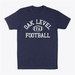 Oak Level Virginia Football Classic Dad T-Shirt