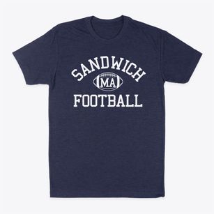Sandwich Massachusetts Football Classic Dad T-Shirt