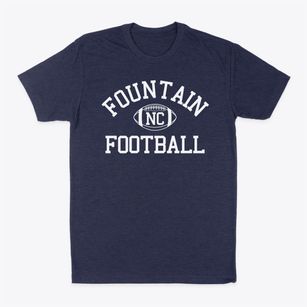 Fountain North Carolina Football Classic Dad T-Shirt