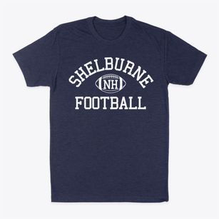 Shelburne New Hampshire Football Classic Dad T-Shirt