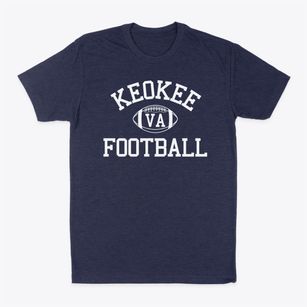Keokee Virginia Football Classic Dad T-Shirt