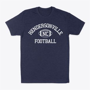 Hendersonville North Carolina Football Classic Dad T-Shirt