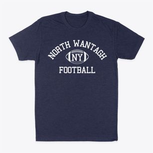 North Wantagh New York Football Classic Dad T-Shirt