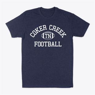 Coker Creek Tennessee Football Classic Dad T-Shirt