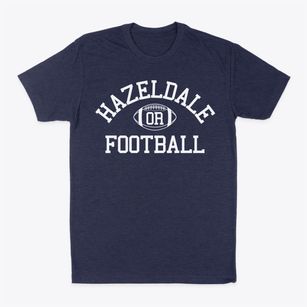 Hazeldale Oregon Football Classic Dad T-Shirt