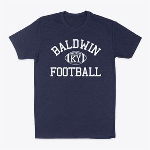 Baldwin Kentucky Football Classic Dad T-Shirt